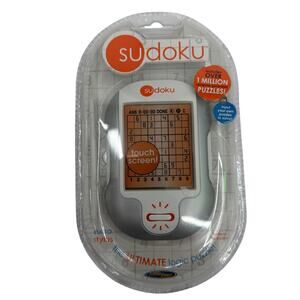 Techno Source Illuminated Touch Screen Sudoku Handheld Game 20700 New Sealed